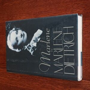Marlene By Marlene Dietrich Hardcover Book